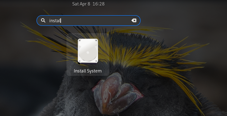 Install System Gnome